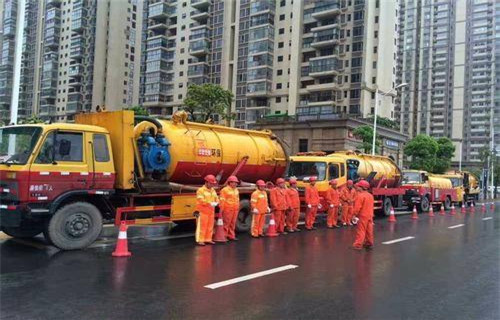 郫县市政管道清淤