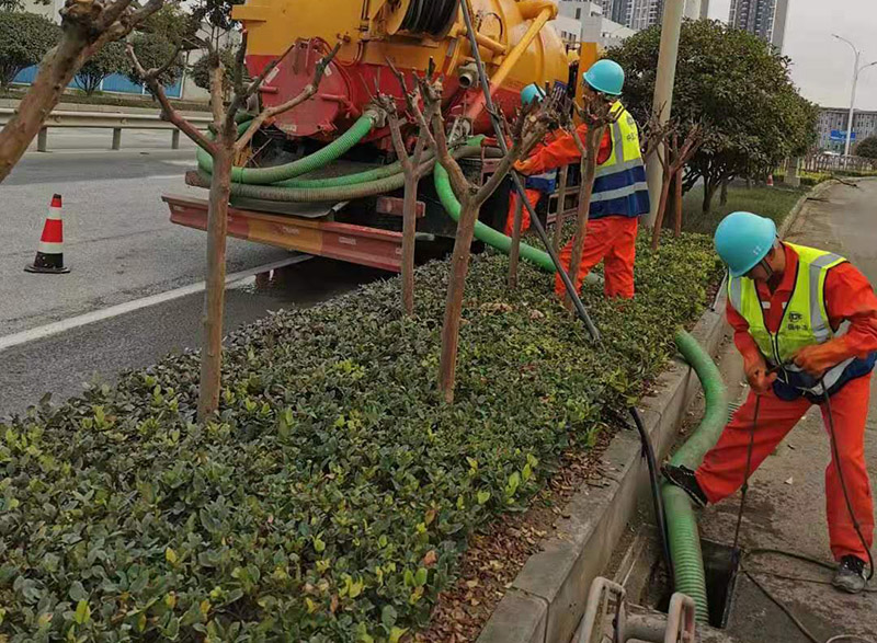 郫县市政管道清淤